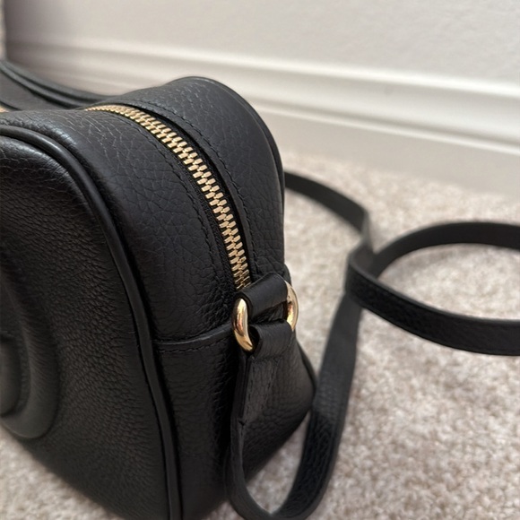 Gucci Black Leather Soho Disco Shoulder Bag - Picture 3 of 10